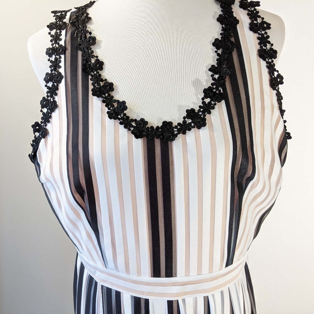 ANTHROPOLOGIE FOXIEDOX ELDORA COCKTAIL FLARE DRESS - Picture 6 of 7
